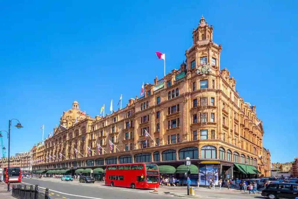 شقة Harrods 2 Bed Lux Flat W/Patio لندن المظهر الخارجي الصورة