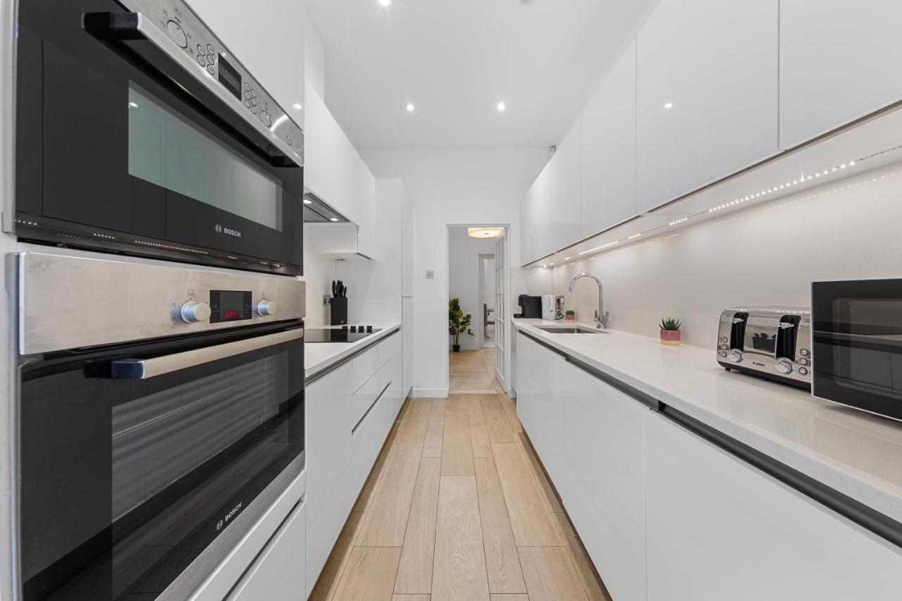شقة Harrods 2 Bed Lux Flat W/Patio لندن المظهر الخارجي الصورة